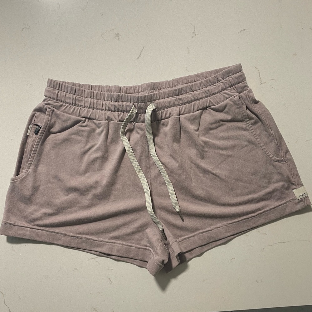 Vuori Halo Performance Short Dusty Rose color